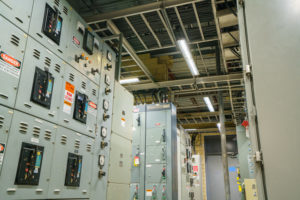 OQ Chemical, Electrical load room, LED Linear, Dialight